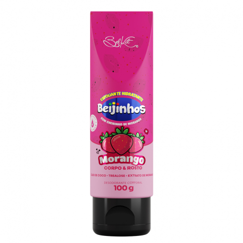 Esfoliante Corporal Beijinhos Morango (100 g)