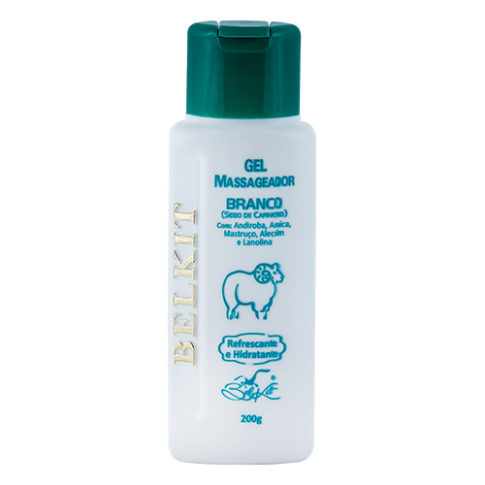 Gel Massageador Branco (200 g)