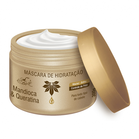 Máscara Mandioca e Queratina (300 g)