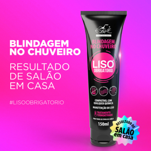 Liso Obrigatório - Blindagem no Chuveiro 150g