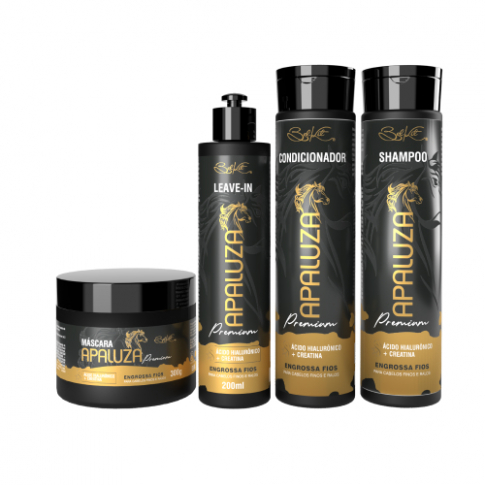 Kit Capilar Apaluza Premium (4 itens)