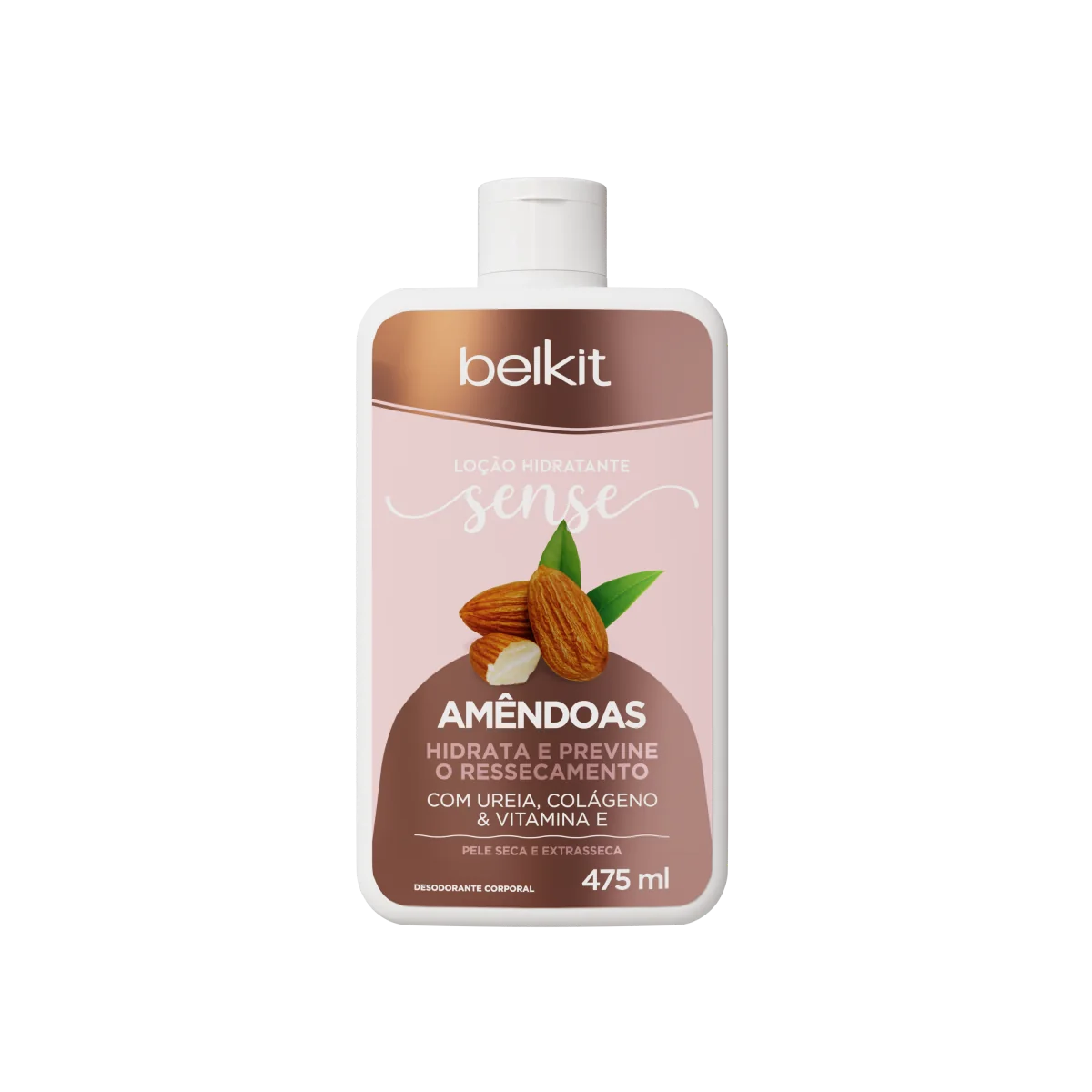 Loção Hidratante Amêndoas 475 ml Belkit