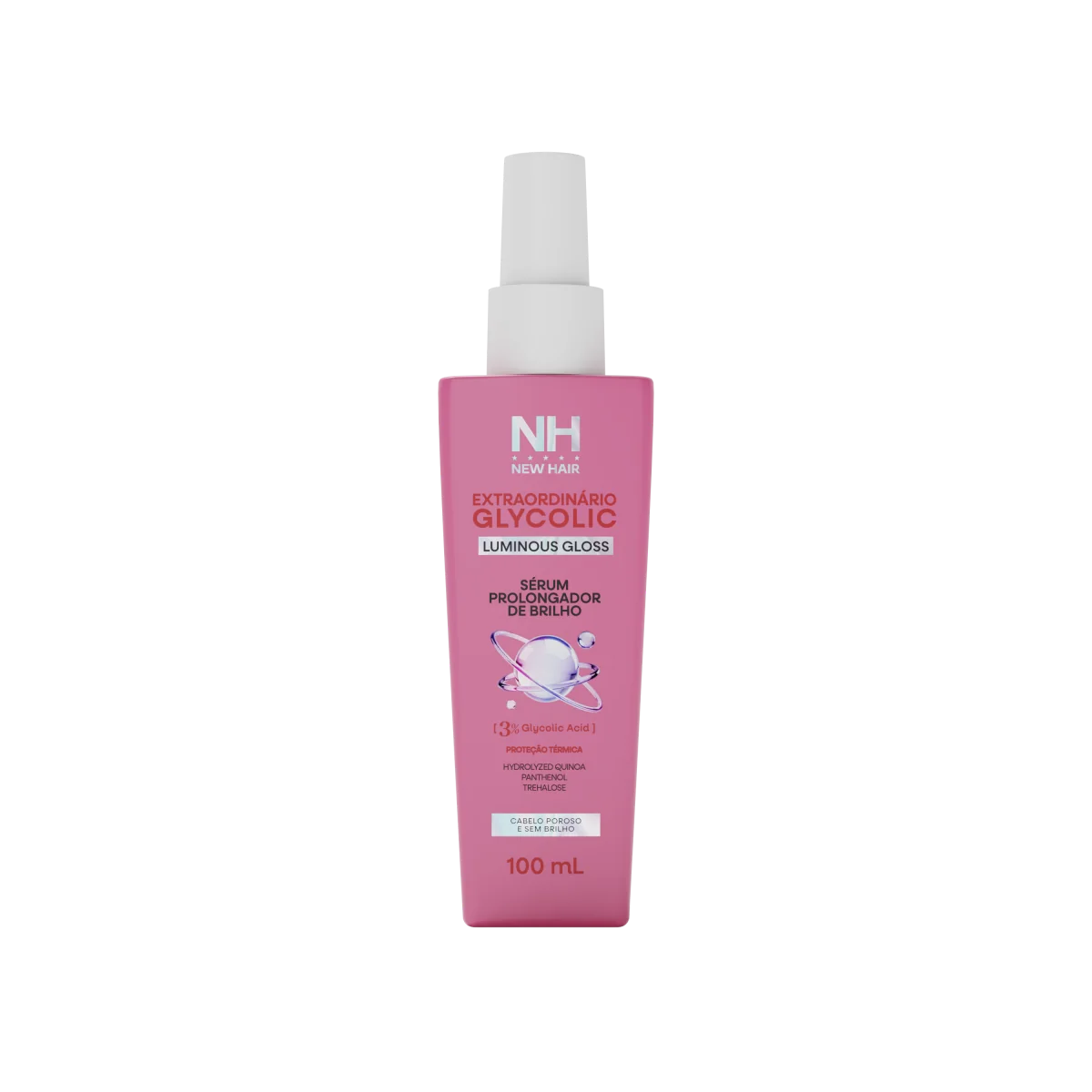 Sérum Capilar Extraordinário Glycolic 3% 100 ml New Hair