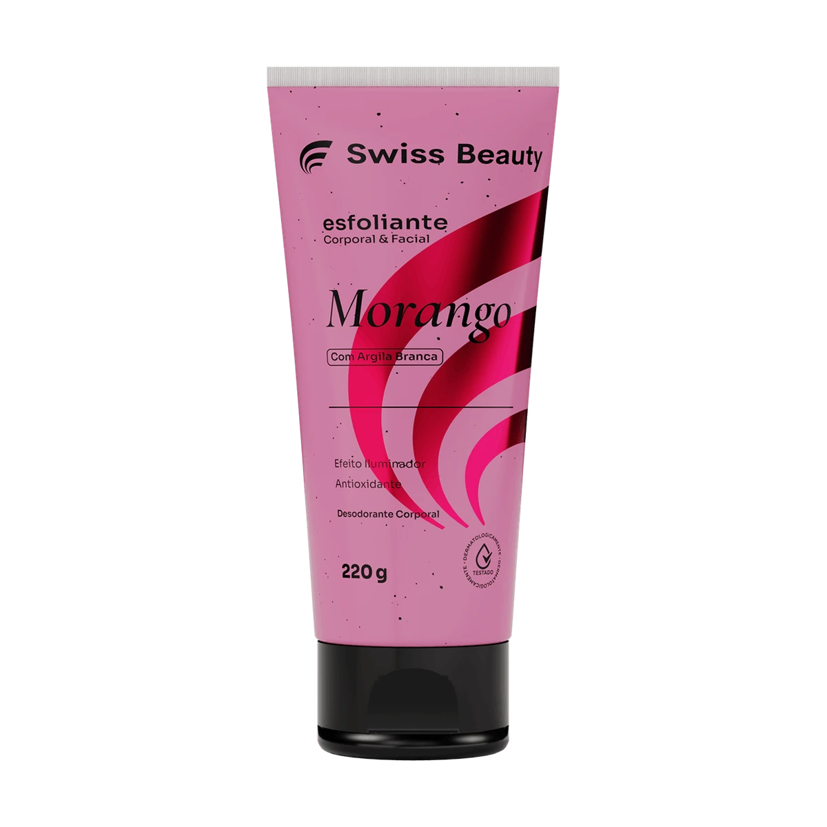 Esfoliante Morango 220 g Swiss Beauty