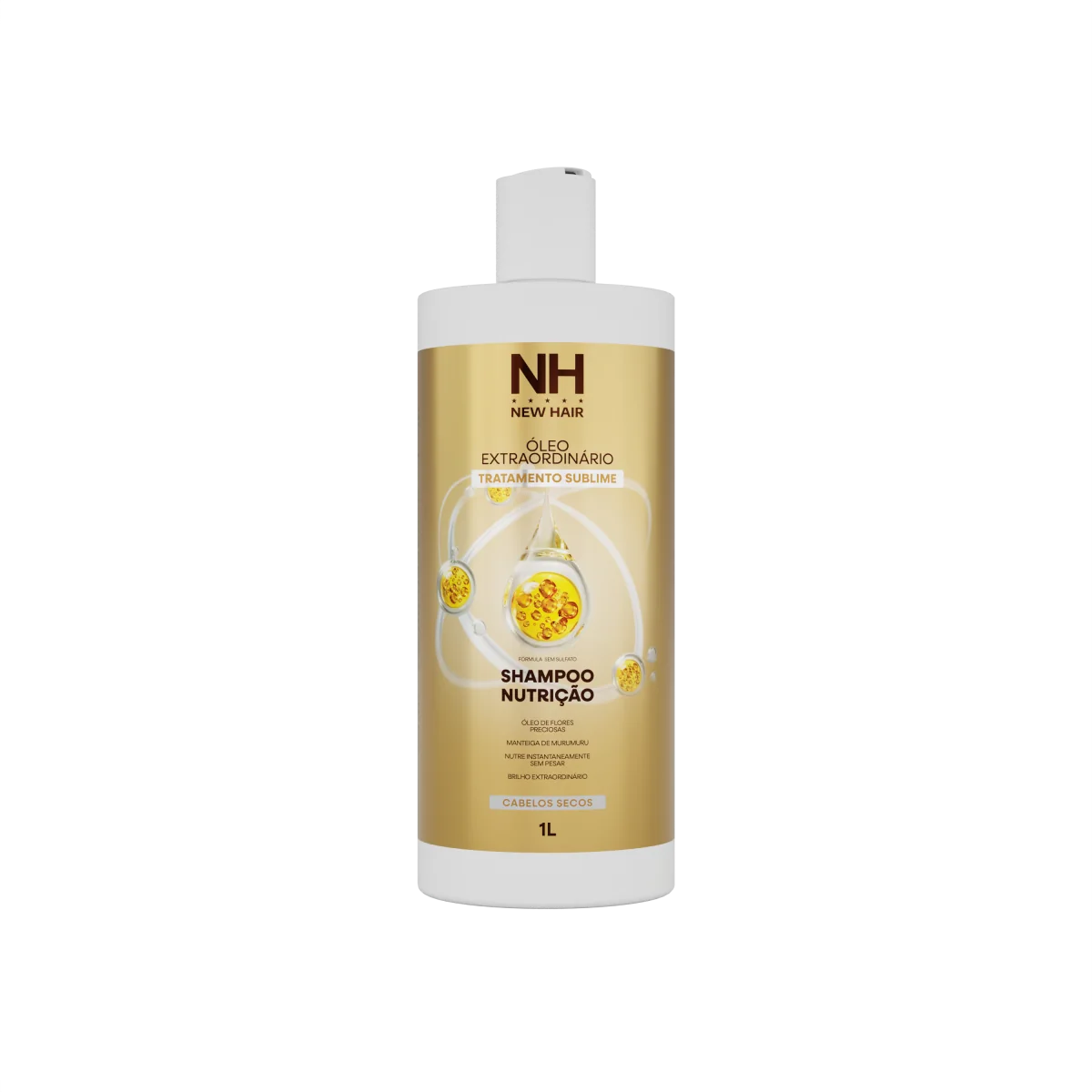 Shampoo Extraordinário 1 L New Hair