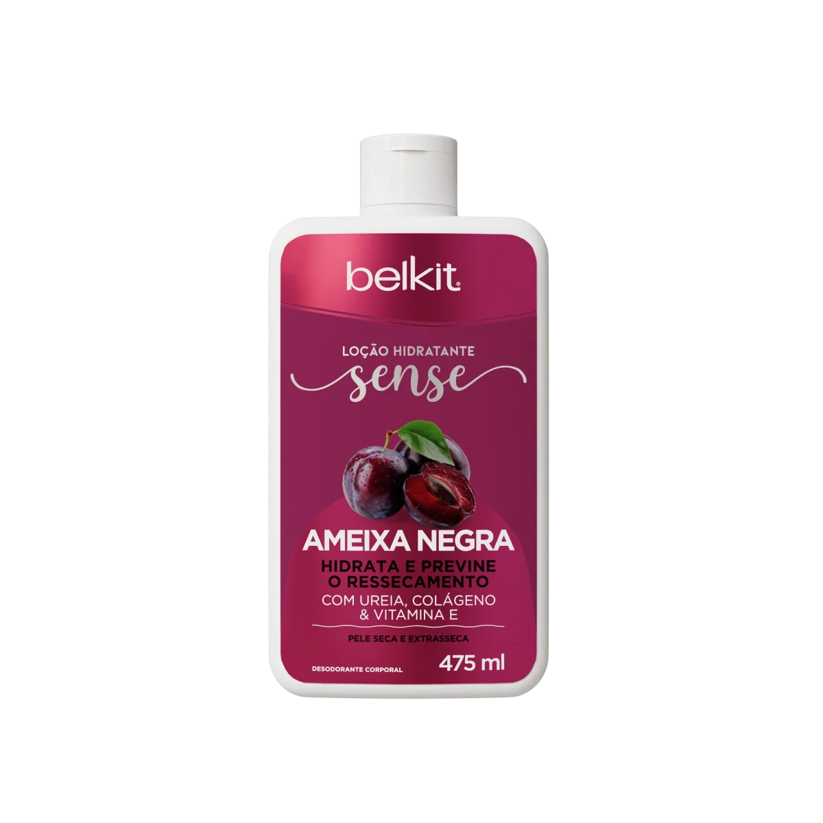 Loção Hidratante Ameixa Negra 475 ml Belkit