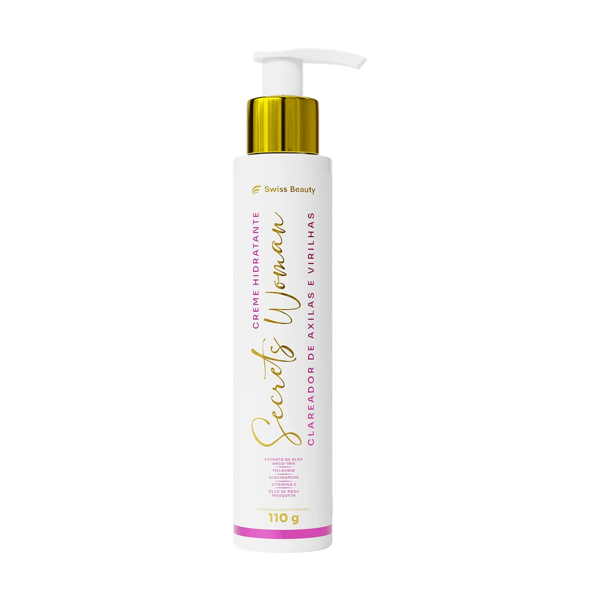 Creme Clareador Secrets Woman 110 ml Swiss Beauty